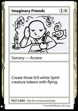 Imaginary Friends (V.1) - Mystery Booster Playtest Cards 