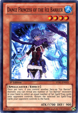 Dance Princess of the Ice Barrier (V.1 - Super Rare) 
