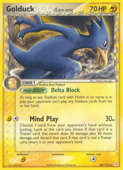 Golduck ? Delta Species 
