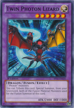 Twin Photon Lizard (V.1 - Common) 