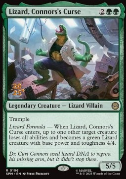Lizard Connorss Curse 