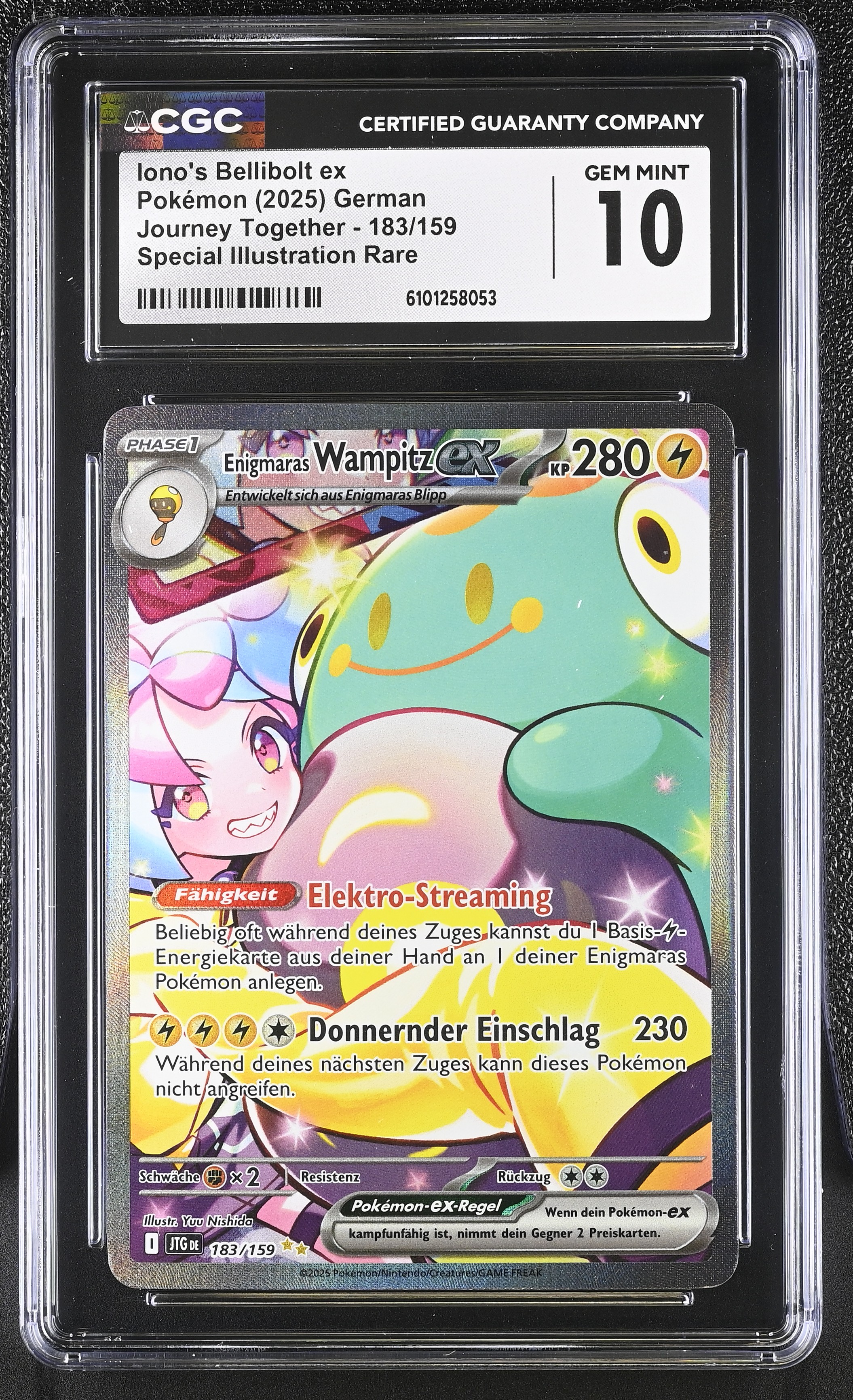 Ionos Bellibolt ex - JTG 183 - German - CGC 10 