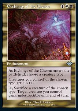 Etchings of the Chosen (V.1) - Modern Horizons Retro Frame Cards 