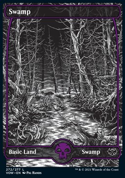 Swamp (V.1) - Innistrad Crimson Vow 
