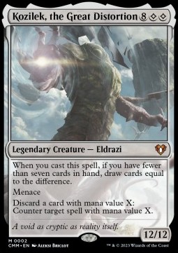 Kozilek, the Great Distortion - Commander Masters 