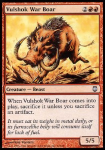 Vulshok War Boar 