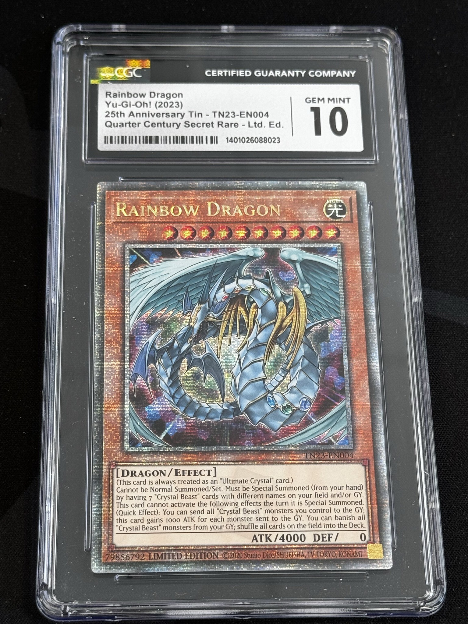 Rainbow Dragon - TN23 4 - English - CGC 10 