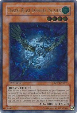 Crystal Beast Sapphire Pegasus (V.2 - Ultimate Rare) 
