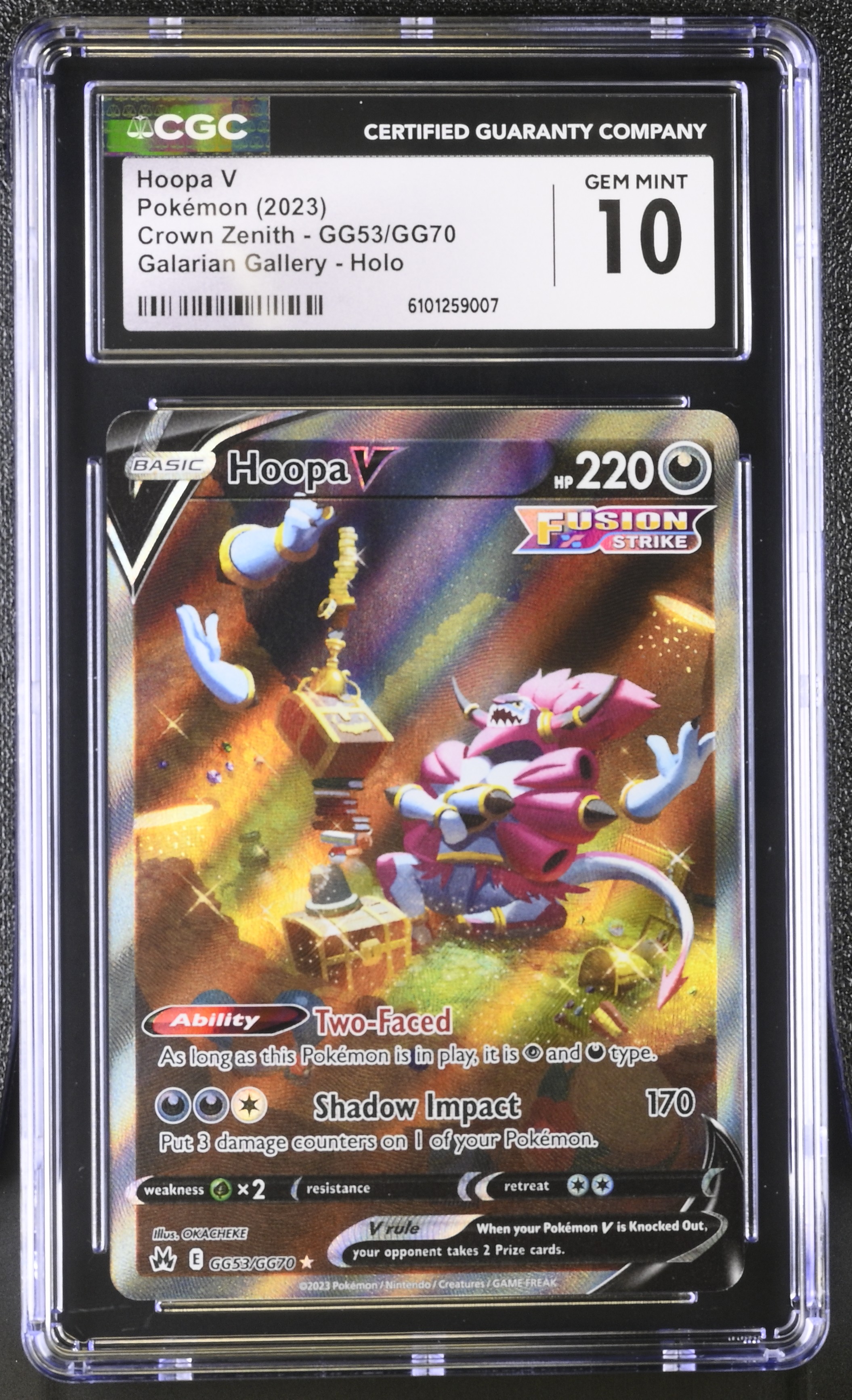 Hoopa V - CRZ 53 - English - CGC 10 