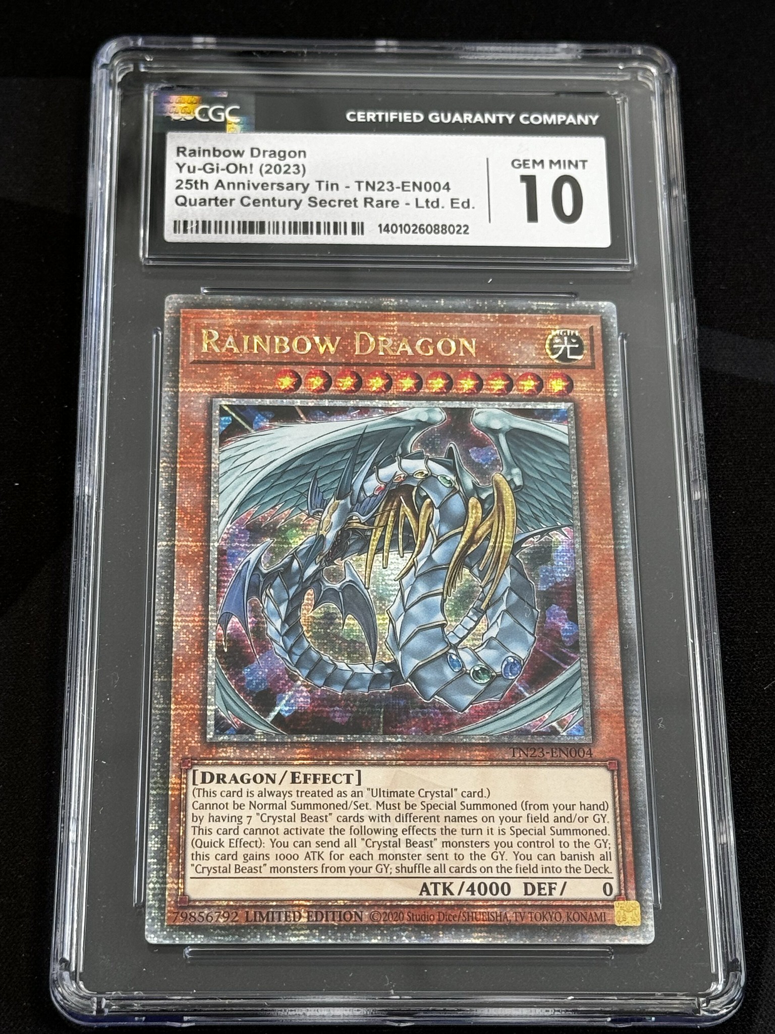 Rainbow Dragon - TN23 4 - English - CGC 10 