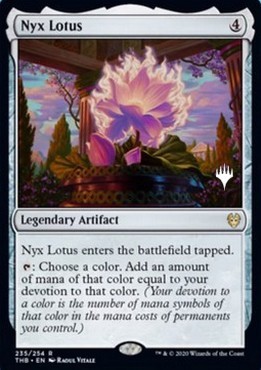 Nyx Lotus (V.1) - Theros Beyond Death Promos 