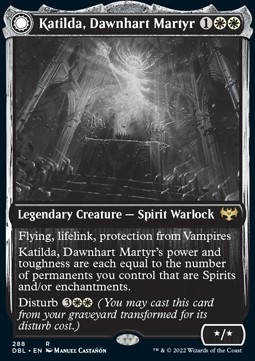 Katilda Dawnhart Martyr Katildas Rising Dawn - Innistrad Double Feature 
