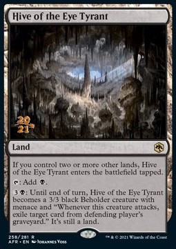 Hive of the Eye Tyrant (V.1) - Adventures in the Forgotten Realms Promos 