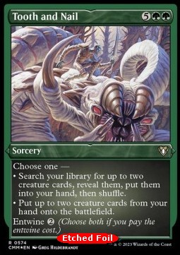 Tooth and Nail - Commander Masters Extras 