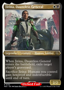 Jirina Dauntless General (V.2) - March of the Machine The Aftermath Extras 