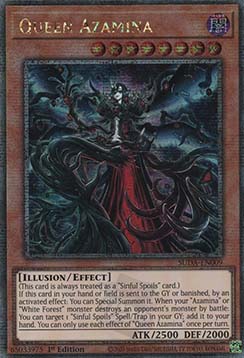 Queen Azamina (V.2 Quarter Century Secret Rare)