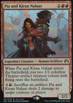 Pia and Kiran Nalaar (V.2) - Magic Origins Promos 
