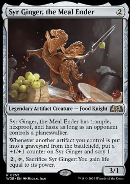 Syr Ginger the Meal Ender - Wilds of Eldraine