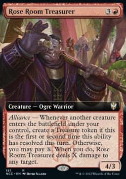 Rose Room Treasurer - Commander Streets of New Capenna Extras 