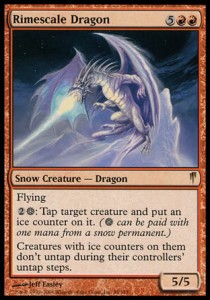 Rimescale Dragon - Coldsnap 