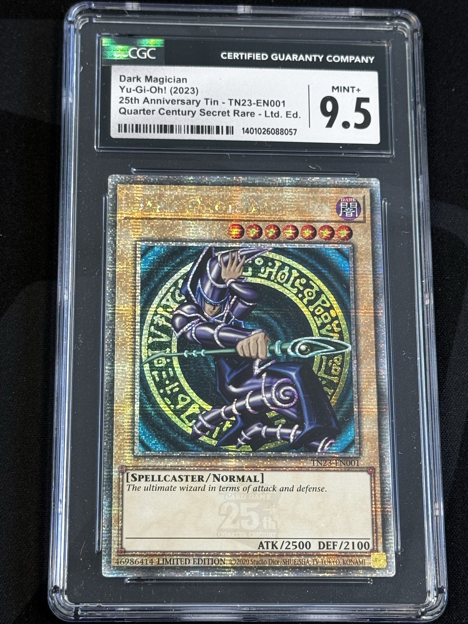 Dark Magician - TN23 1 - English - CGC 9.5 