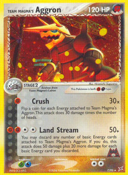 Team Magma's Aggron 