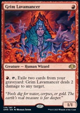 Grim Lavamancer 