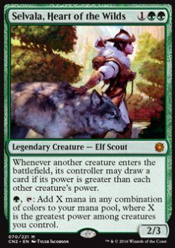 Selvala Heart of the Wilds - Conspiracy Take the Crown 