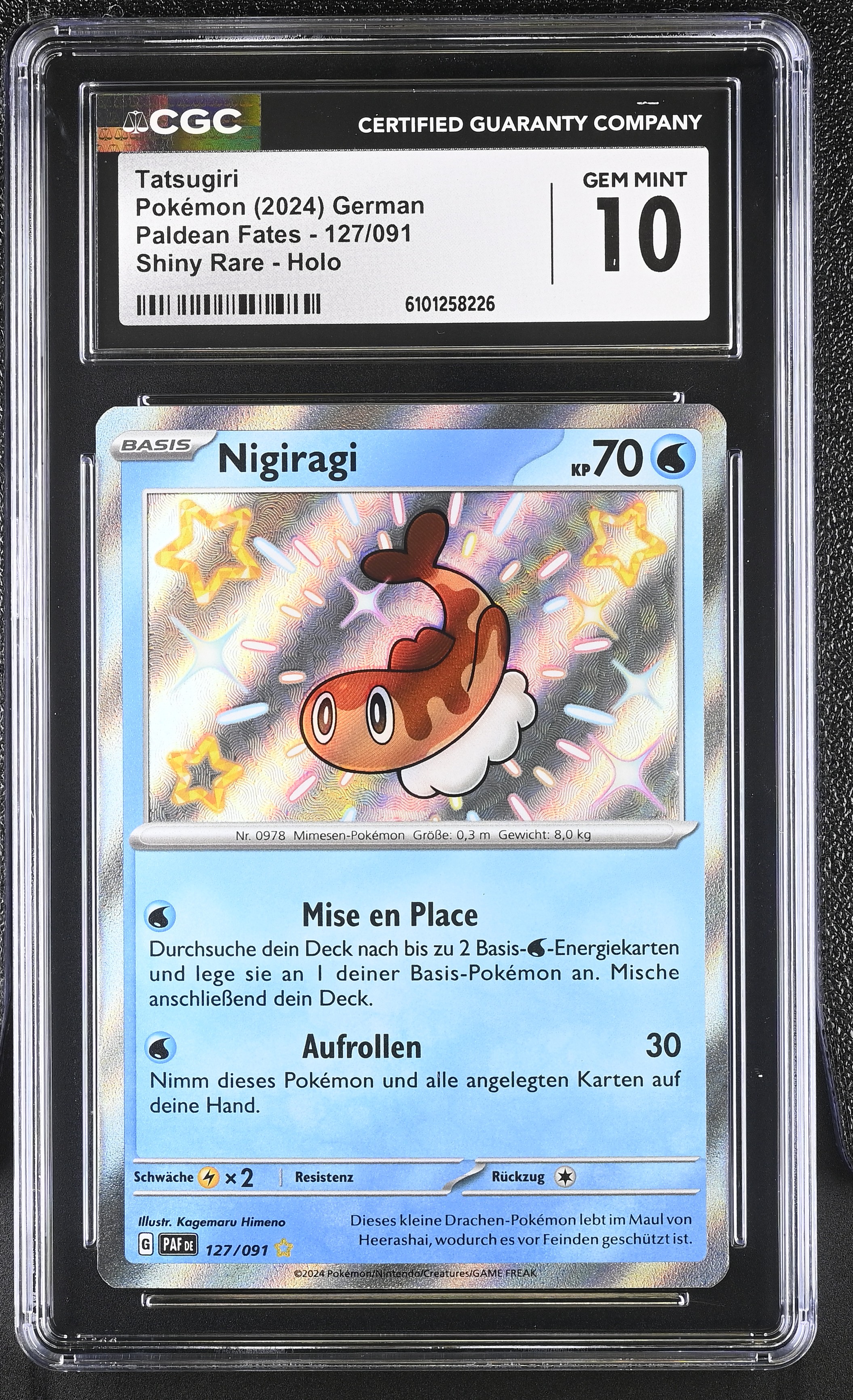 Tatsugiri - PAF 127 - German - CGC 10 