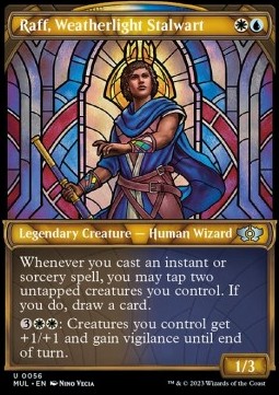 Raff, Weatherlight Stalwart (V.1) 