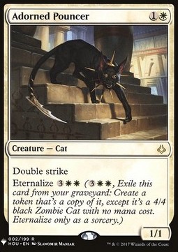 Adorned Pouncer 