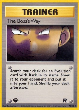 The Boss's Way 