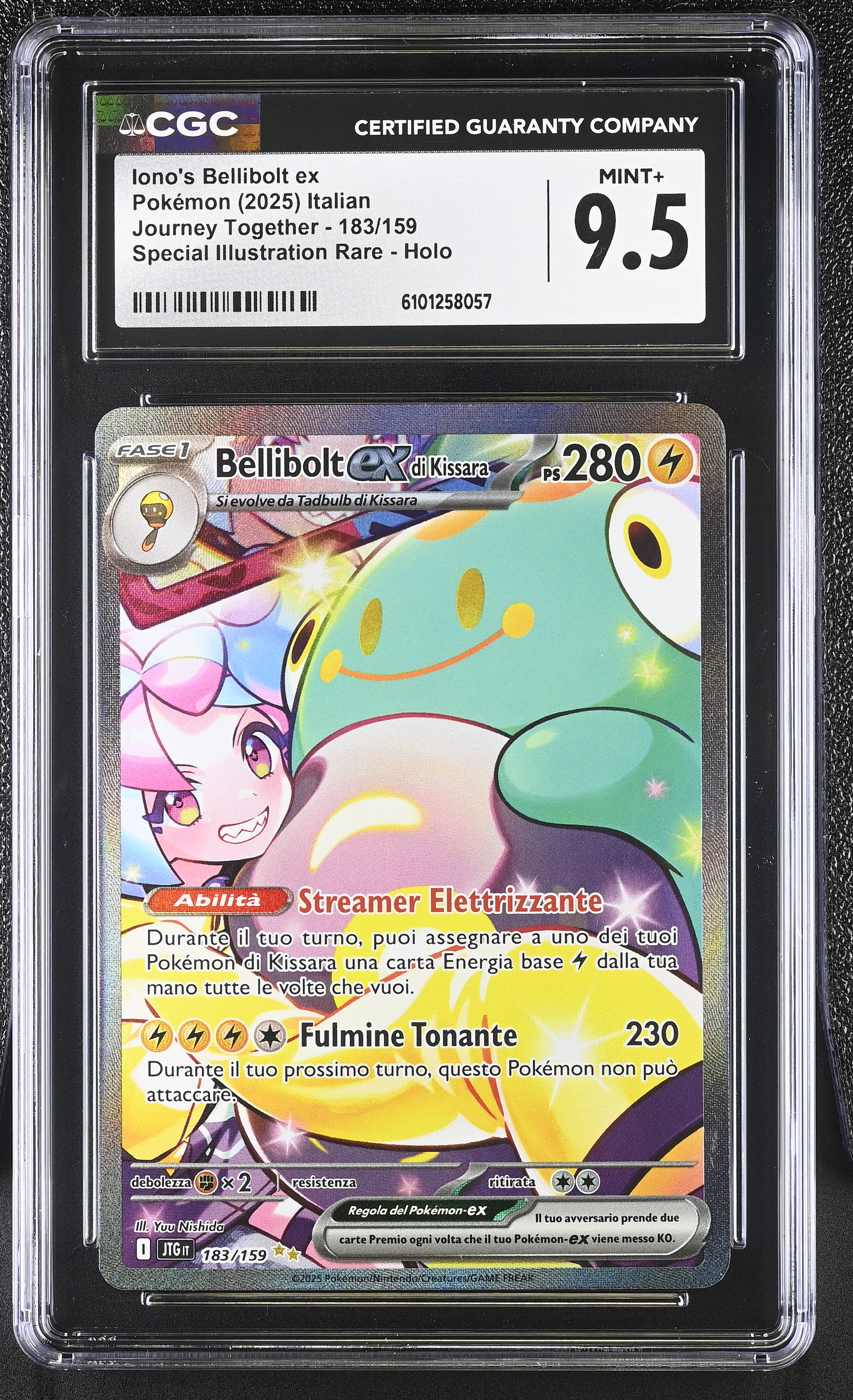 Ionos Bellibolt ex - JTG 183 - Italian - CGC 9.5 