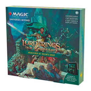 The Lord of the Rings: Tales of Middle-earth Scene Box: Aragorn at Helm’s Deep - Englisch