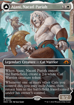 Ajani Nacatl Pariah Ajani Nacatl Avenger (V.1) - Modern Horizons 3 Extras 