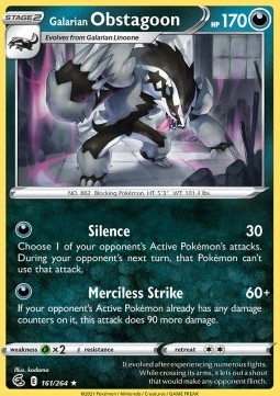 Galarian Obstagoon 