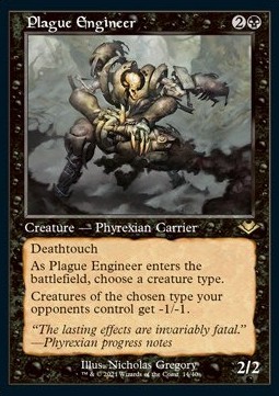 Plague Engineer (V.1) - Modern Horizons Retro Frame Cards 