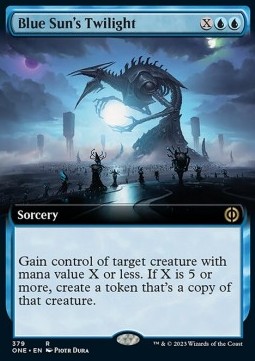 Blue Suns Twilight - Phyrexia All Will Be One Extras 