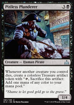 Pitiless Plunderer - Rivals of Ixalan 