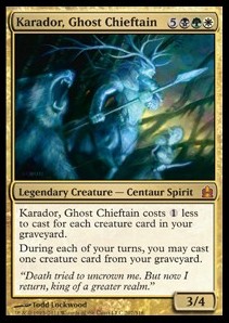 Karador Ghost Chieftain (V.1) - Commander 