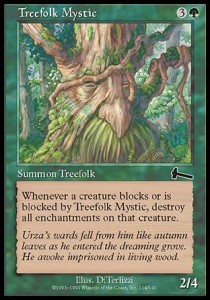 Treefolk Mystic - Urzas Legacy 