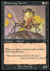 Skittering Horror - Urzas Destiny 