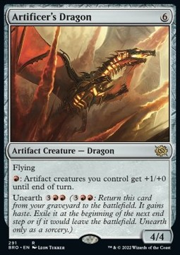 Artificers Dragon (V.1) - The Brothers War Extras 