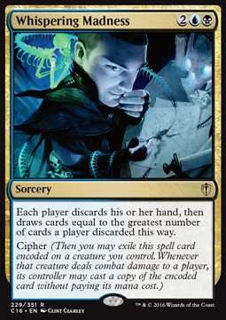 Whispering Madness - Commander 2016