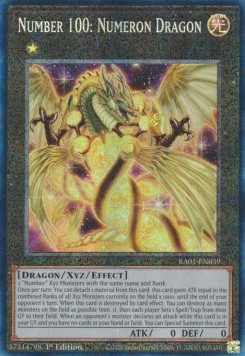 Number 100 Numeron Dragon (V.6 Collectors Rare) 
