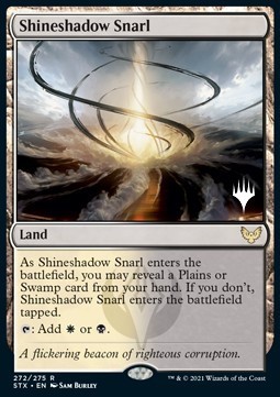 Shineshadow Snarl (V.2) - Strixhaven School of Mages Promos