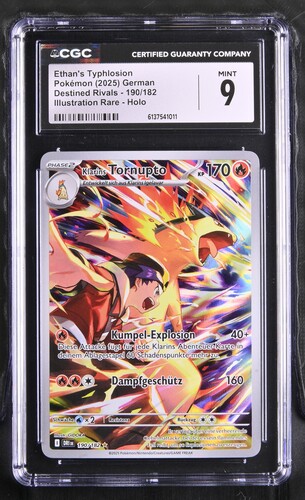 Ethans Typhlosion - DRI 190 - German - CGC 9 
