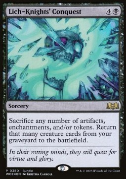Lich Knights Conquest (V.3) - Wilds of Eldraine Promos 