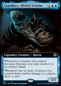 Grazilaxx Illithid Scholar - Adventures in the Forgotten Realms Extras 