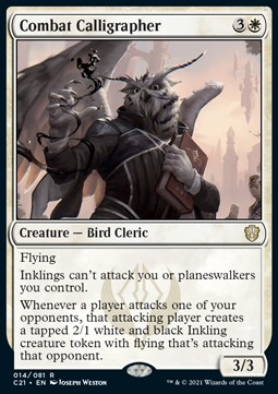Combat Calligrapher - Commander Strixhaven 